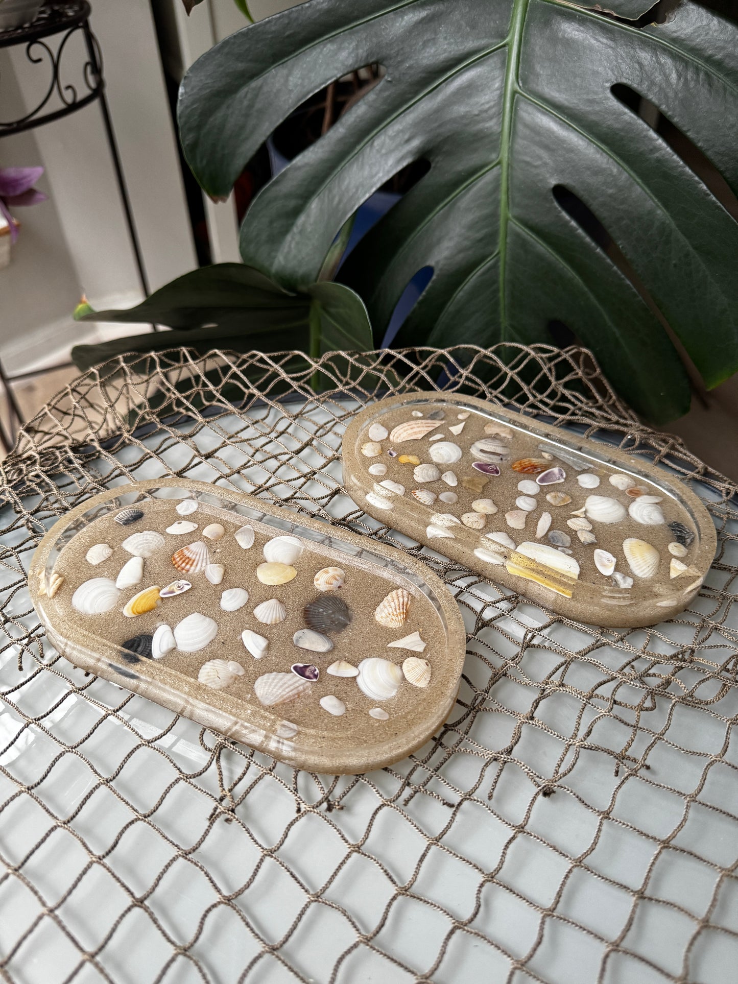 Beach Tray, Resin Beach Waves, Ocean Waves Tray, Waves Tray, Beach Tray, Beach themed jewelry tray, trinket dish, gifts