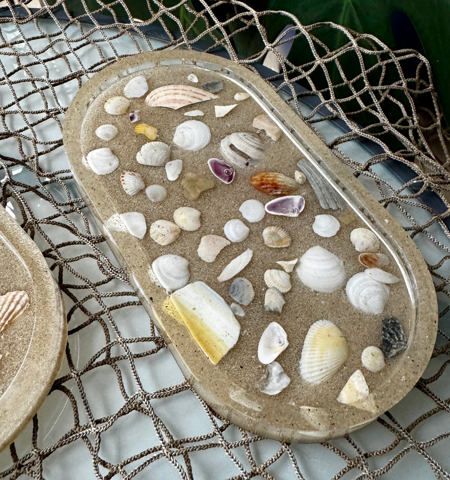 Beach Tray, Resin Beach Waves, Ocean Waves Tray, Waves Tray, Beach Tray, Beach themed jewelry tray, trinket dish, gifts