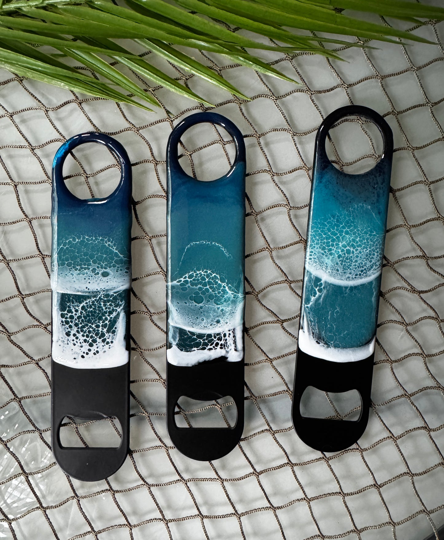 Beach Bottle Openers, Ocean Wave Bottle Openers, Bottle Openers, Coastal Bottle Opener