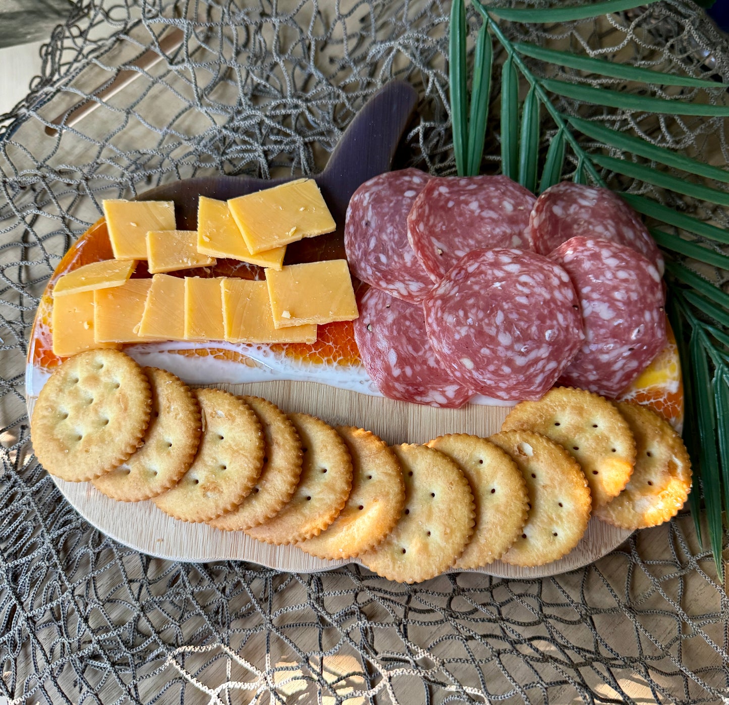 Pumpkin Shaped Serving Board