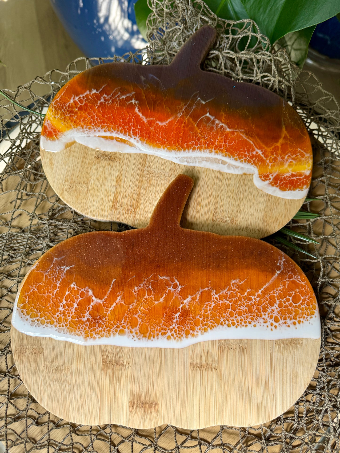 Pumpkin Shaped Serving Board