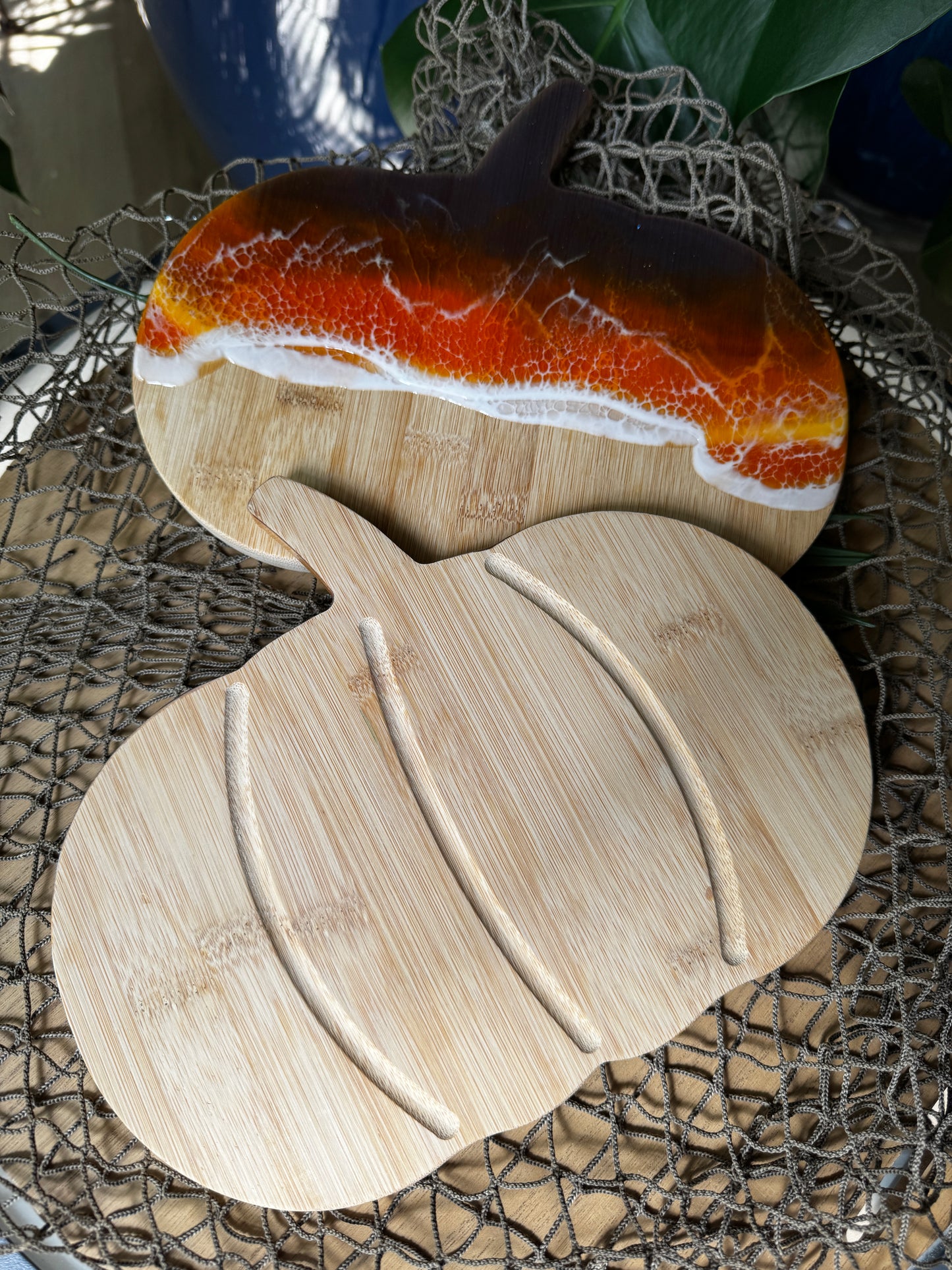 Pumpkin Shaped Serving Board