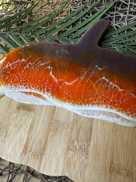 Pumpkin Shaped Serving Board