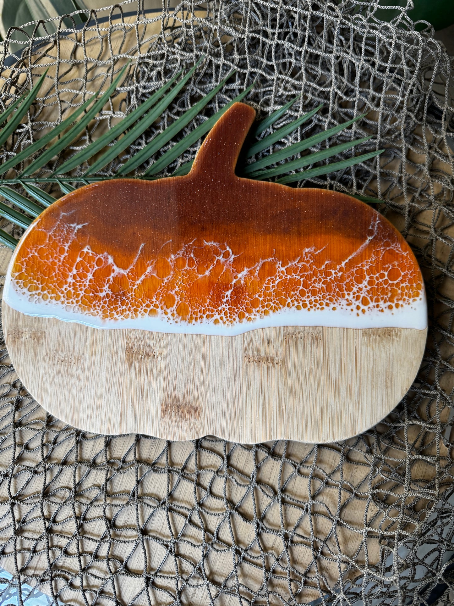 Pumpkin Shaped Serving Board