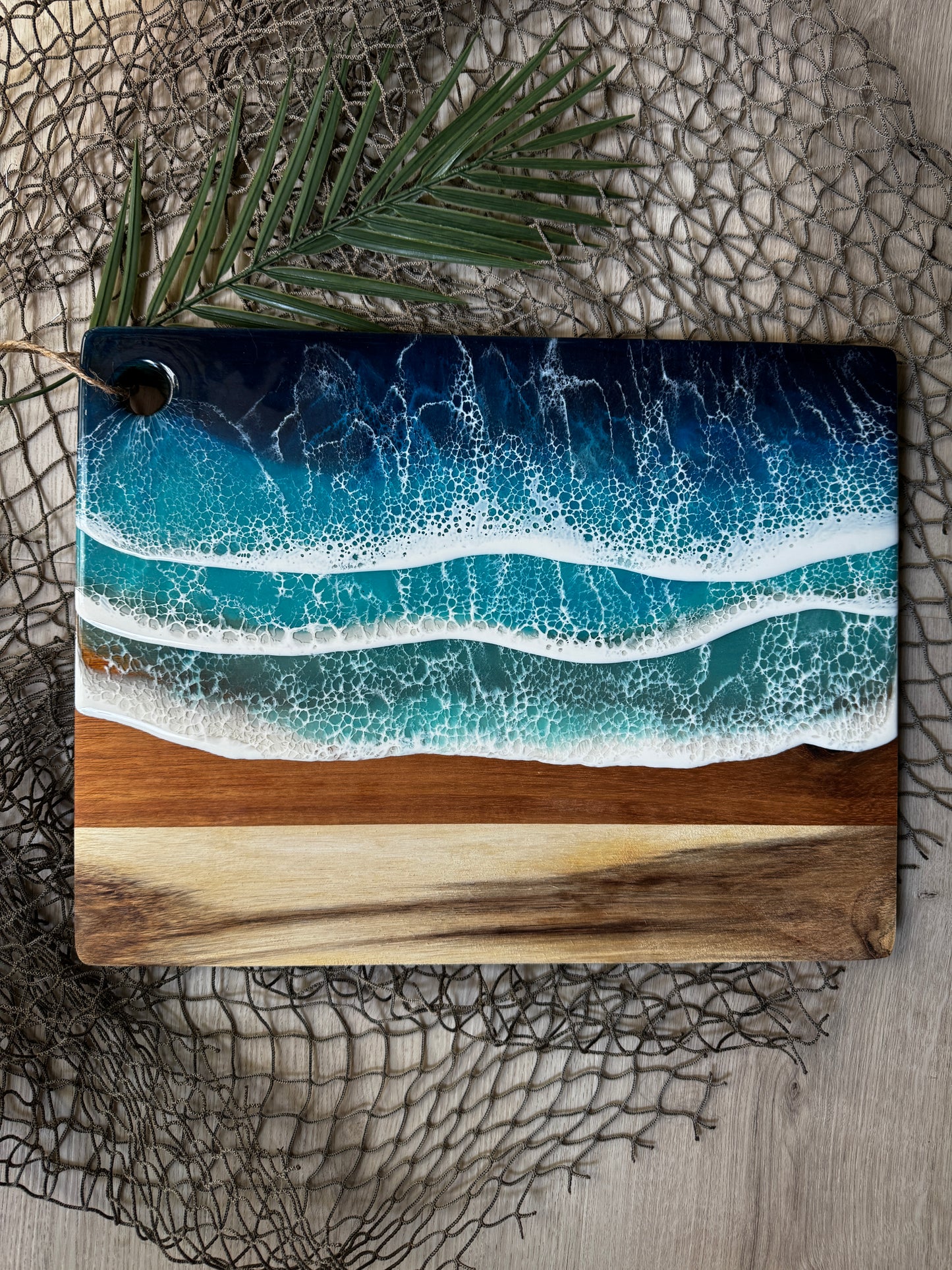 Ocean Wave Serving Board