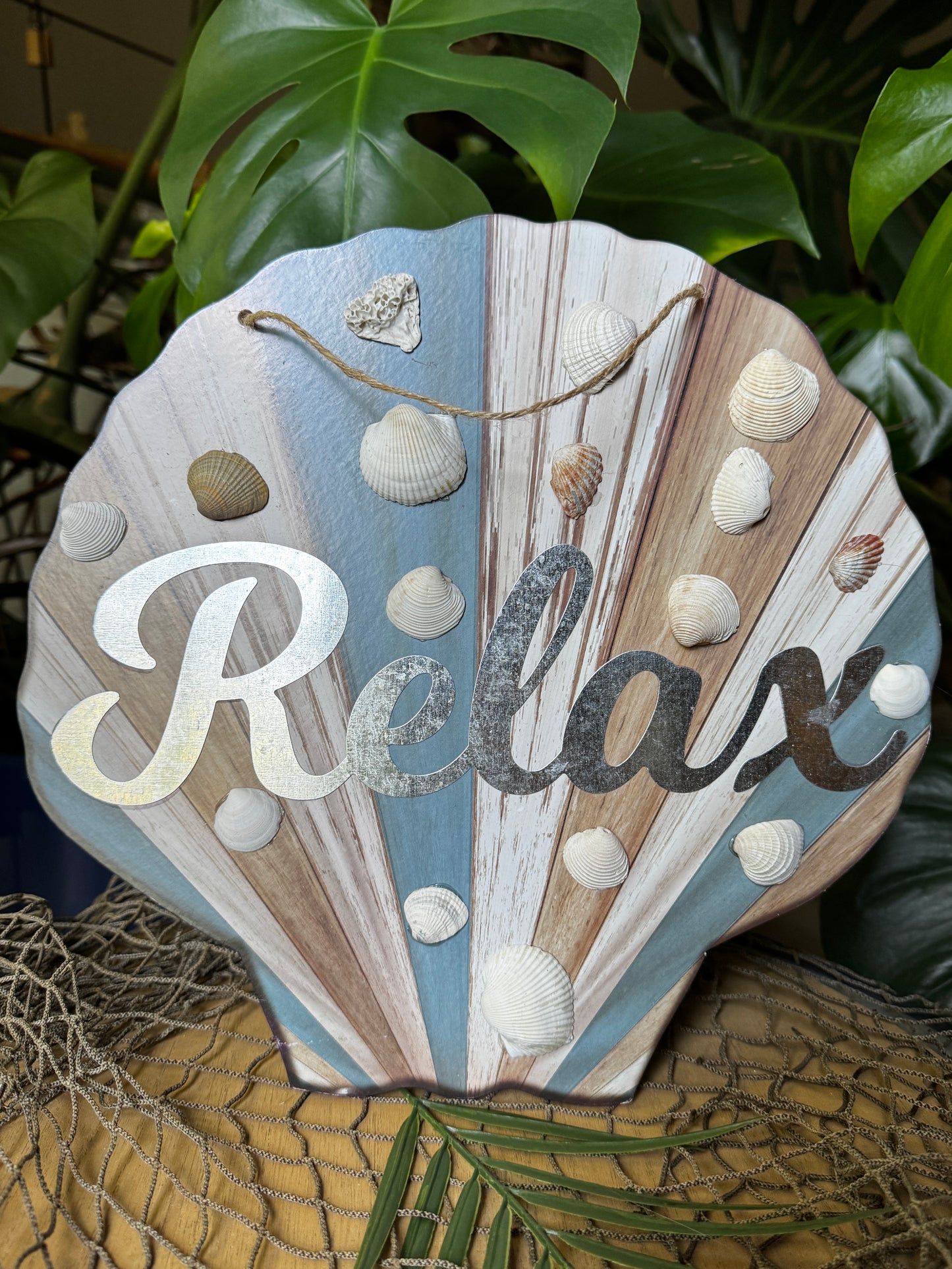 Shell Relax Hanging Sign
