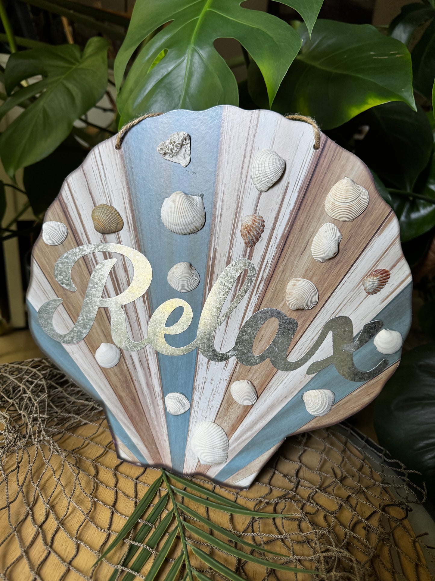 Shell Relax Hanging Sign