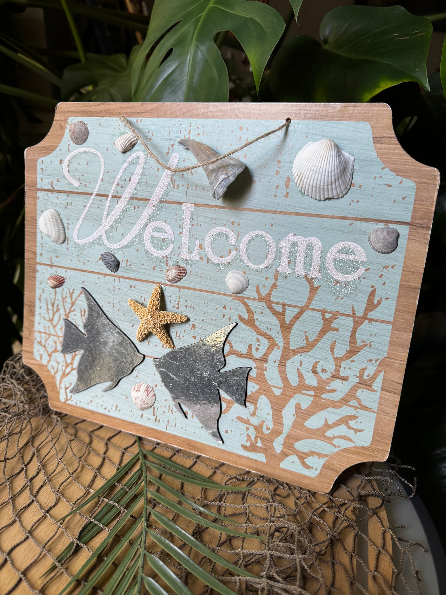 Welcome Beach Sign