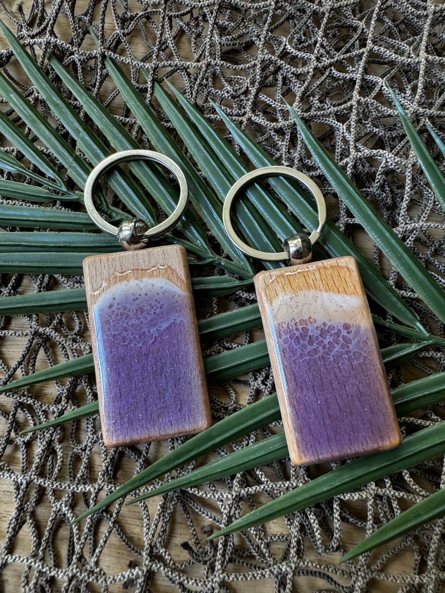 Beach wave Keychains