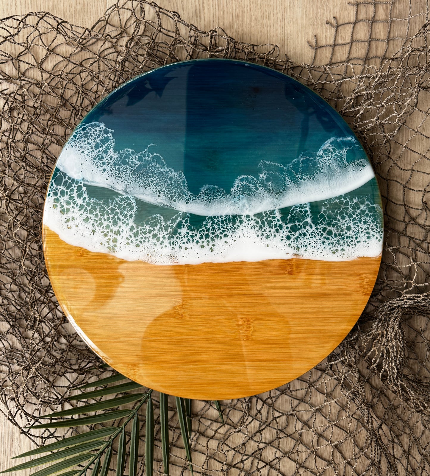 Ocean Waves Lazy Susan