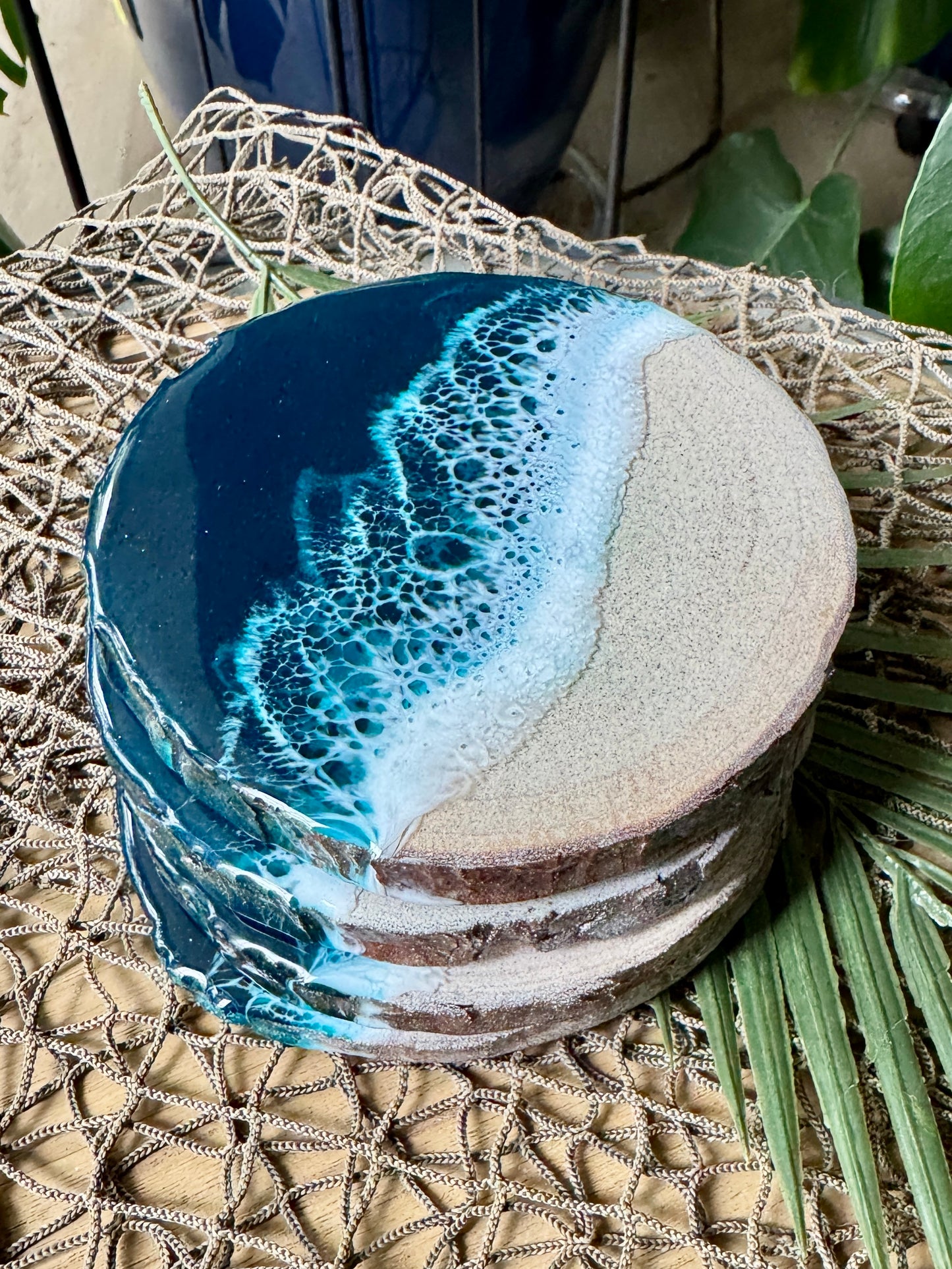 Gulf Beach Coasters, Set of 4