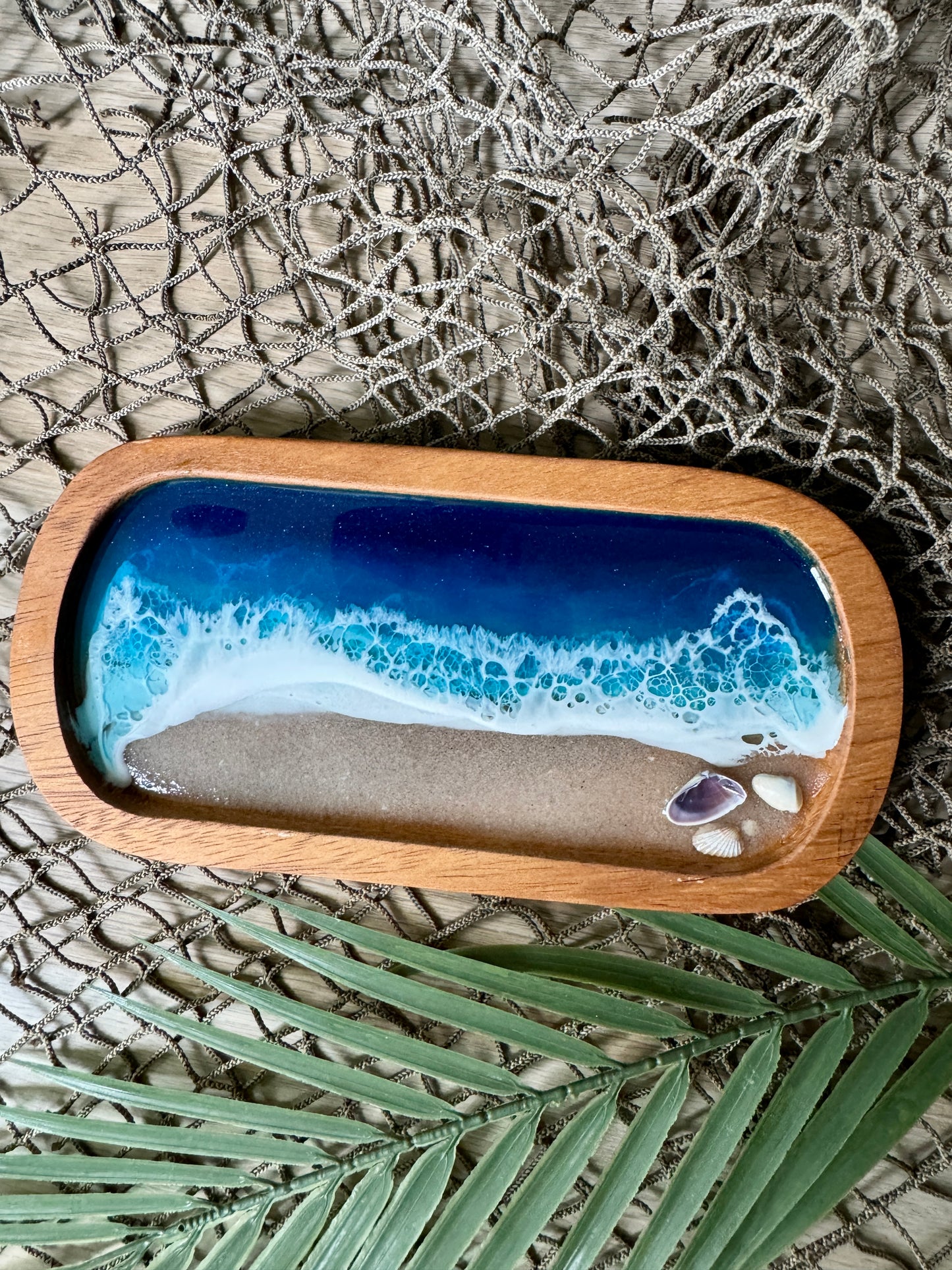 Gulf Coast Wooden Oval Trays