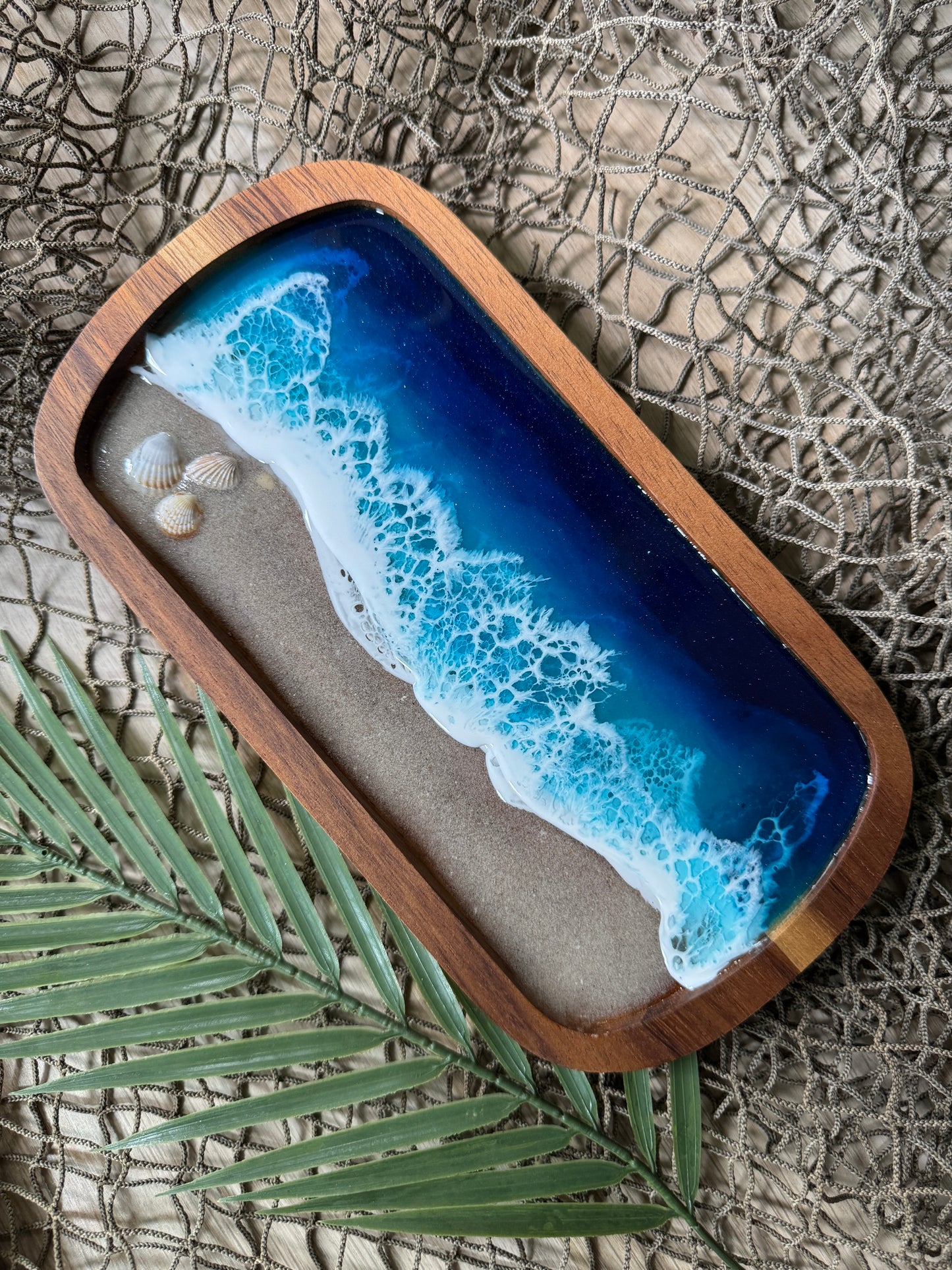 Gulf Coast Wooden Oval Trays