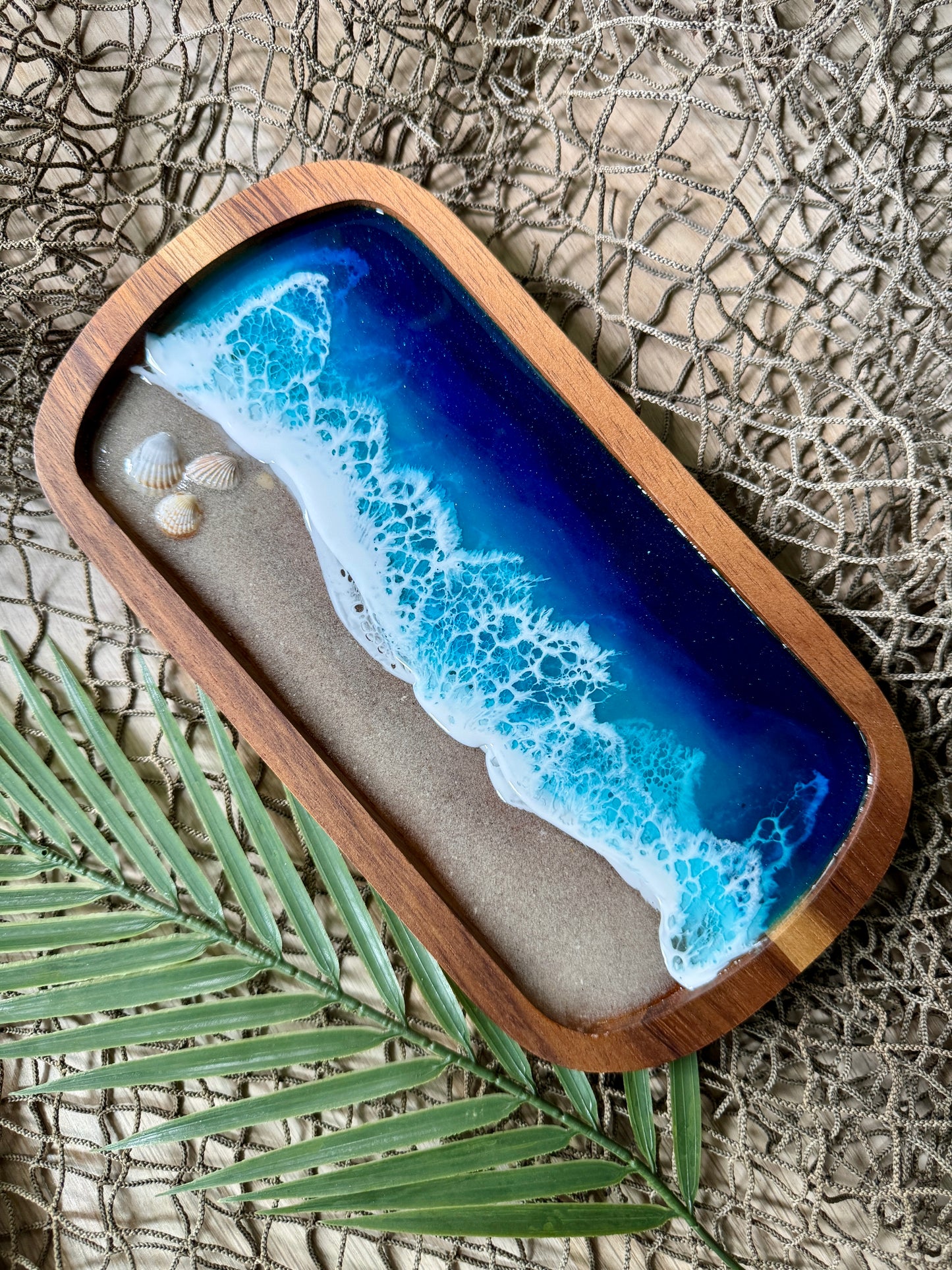 Gulf Coast Wooden Oval Trays