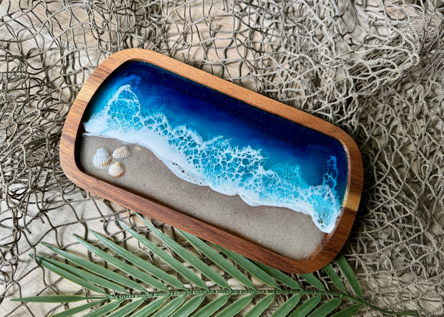 Gulf Coast Wooden Oval Trays