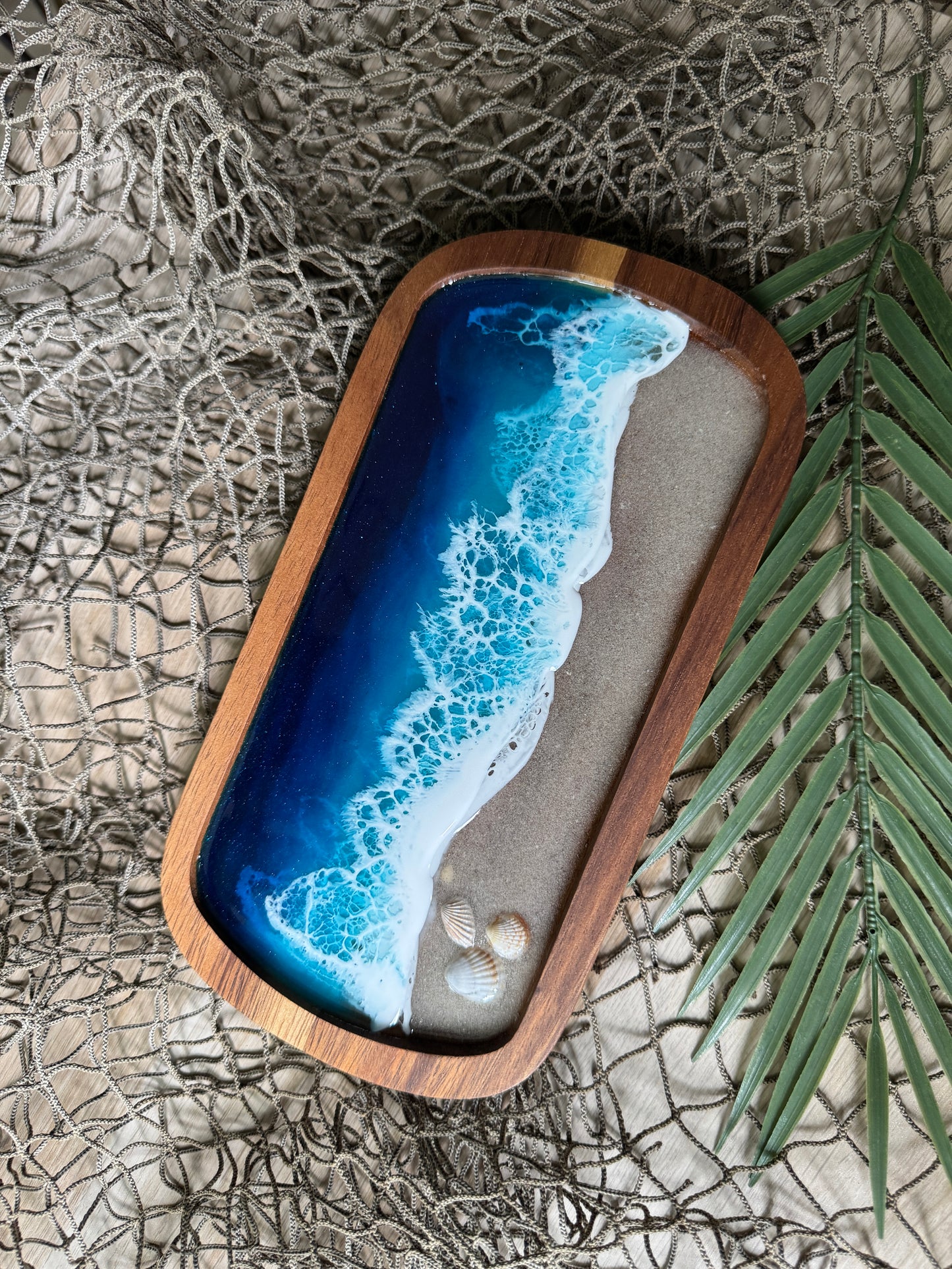 Gulf Coast Wooden Oval Trays