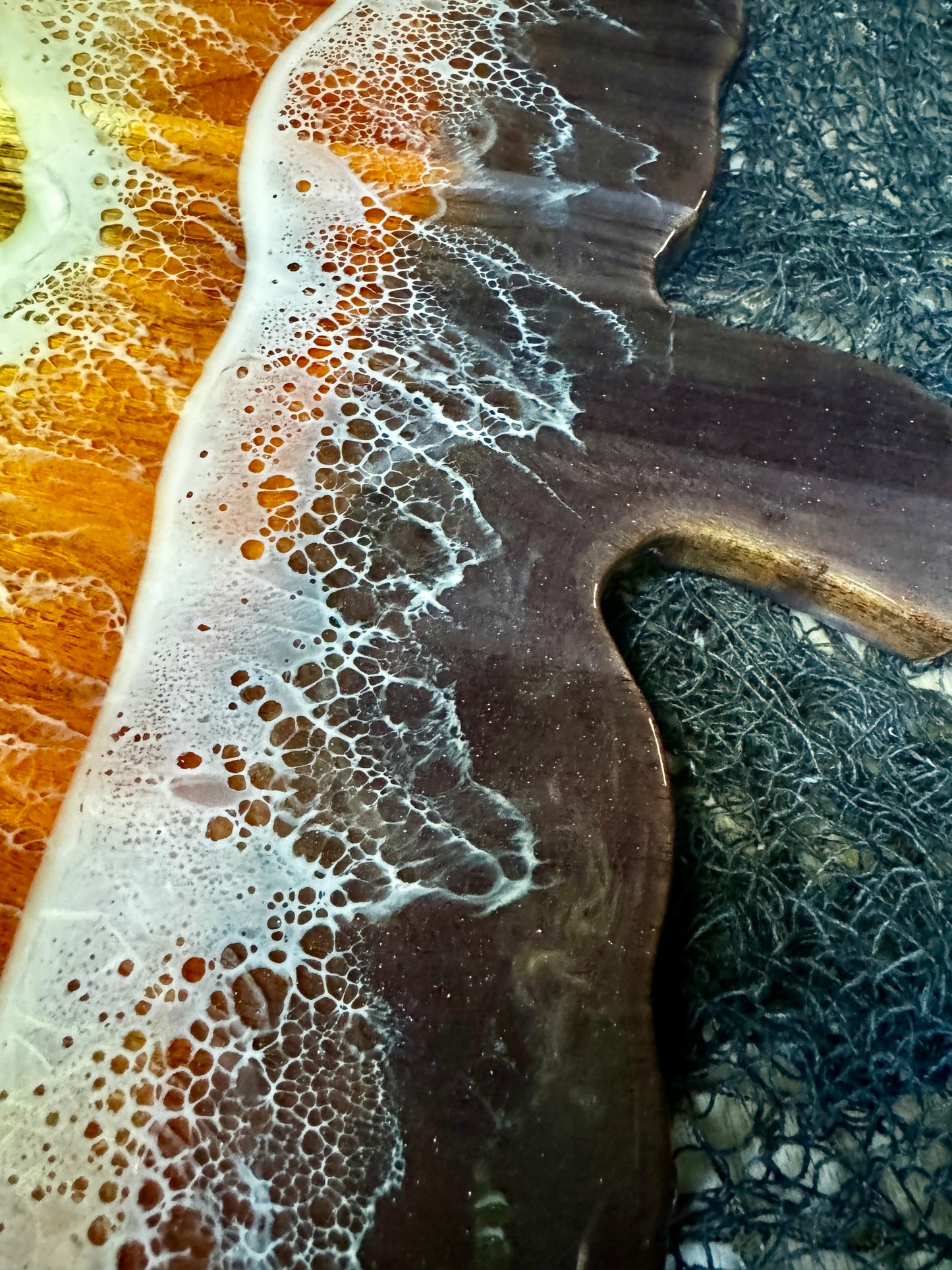 Pumpkin Shaped Acadia Wood Serving Board