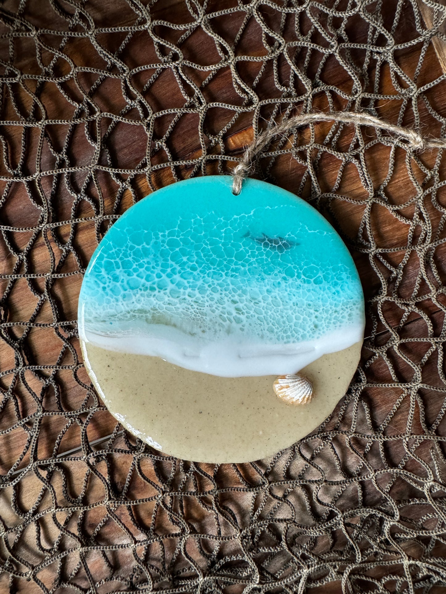 Aqua Beach Ornaments