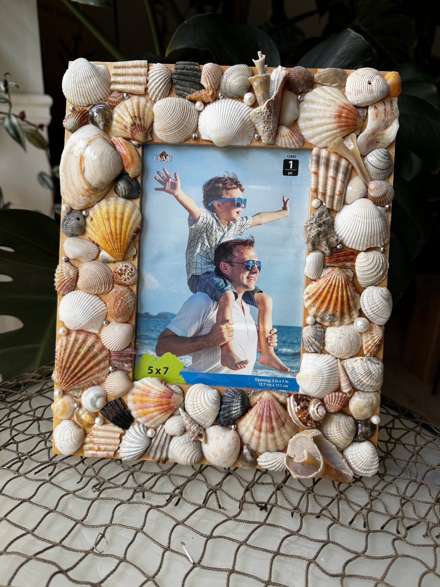 Seashell Picture Frame