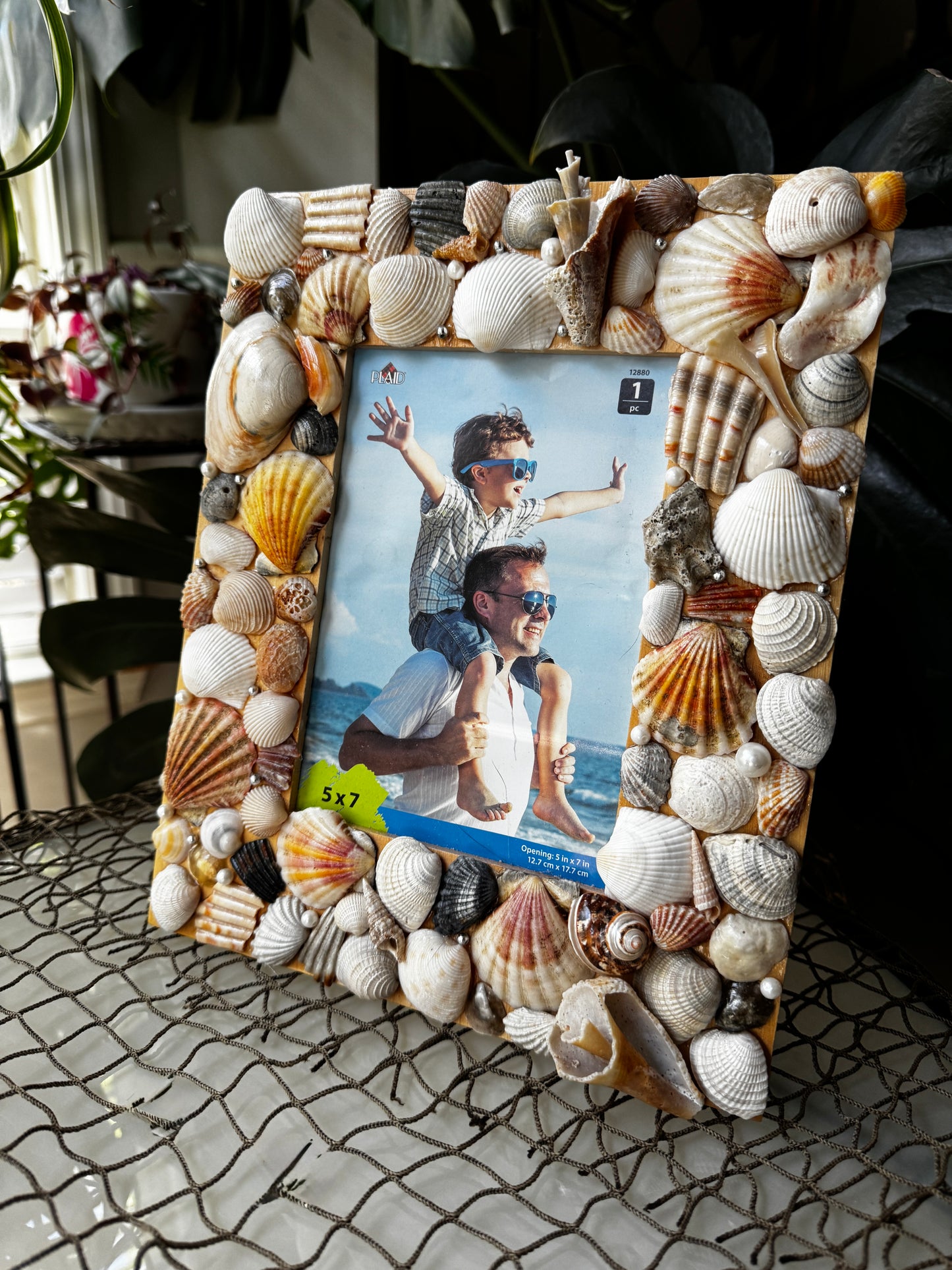Seashell Picture Frame