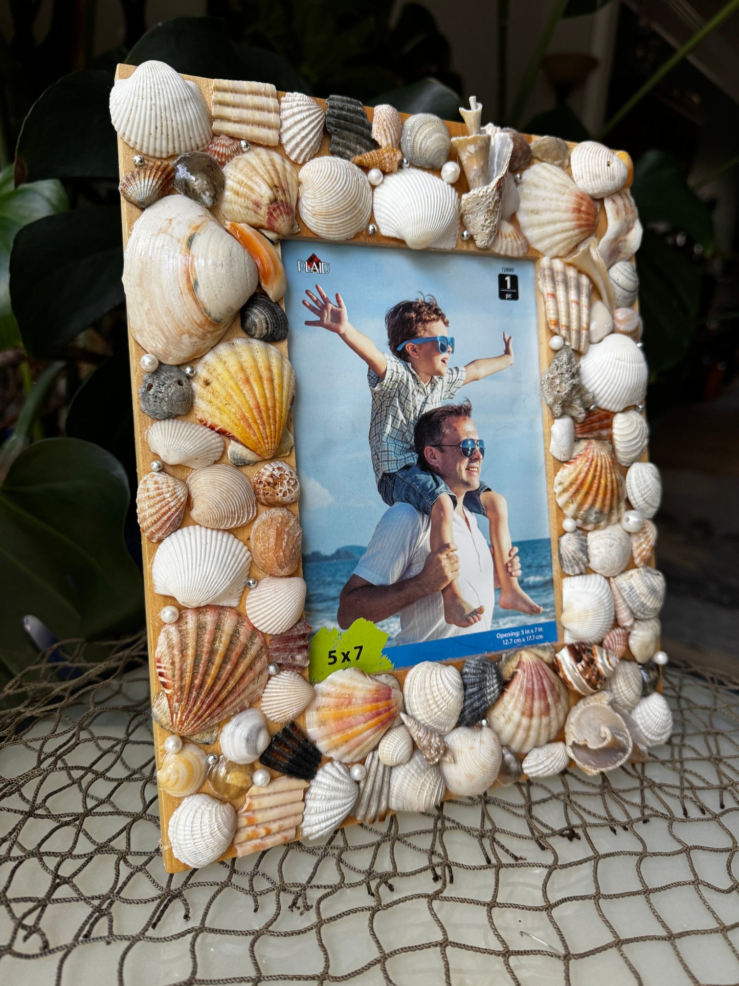 Seashell Picture Frame